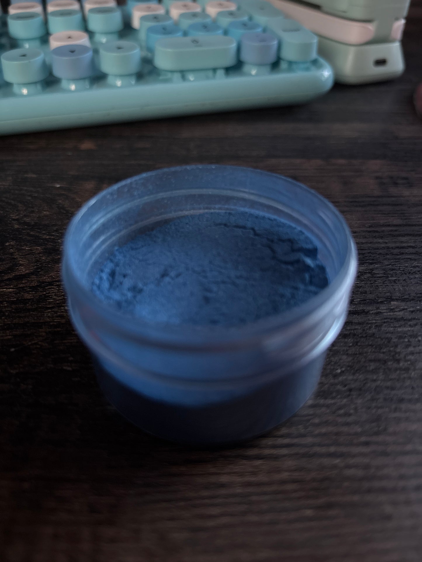 Blue mica