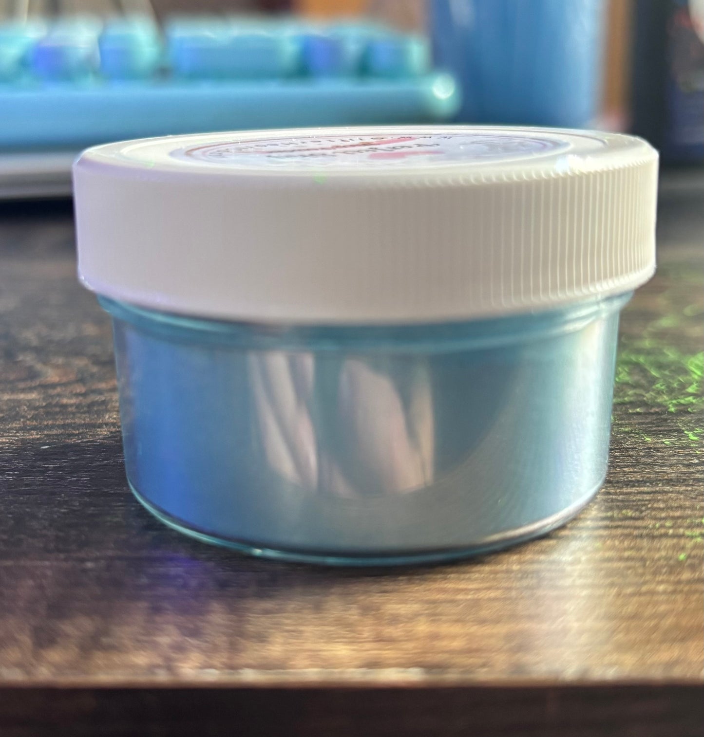 Light blue mic