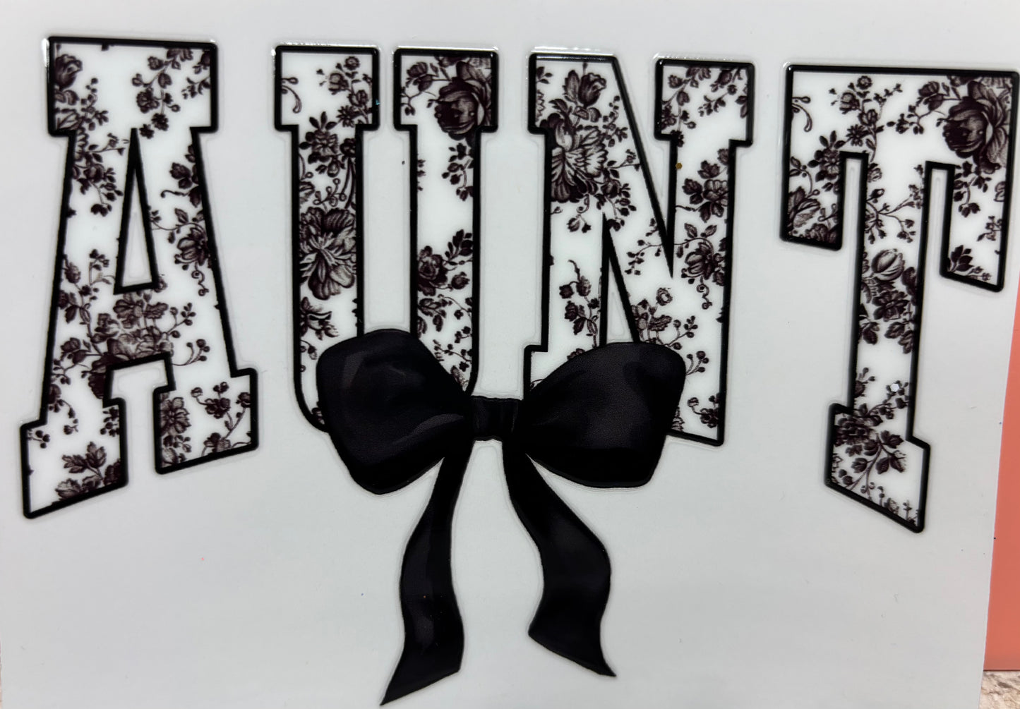 Aunt decal