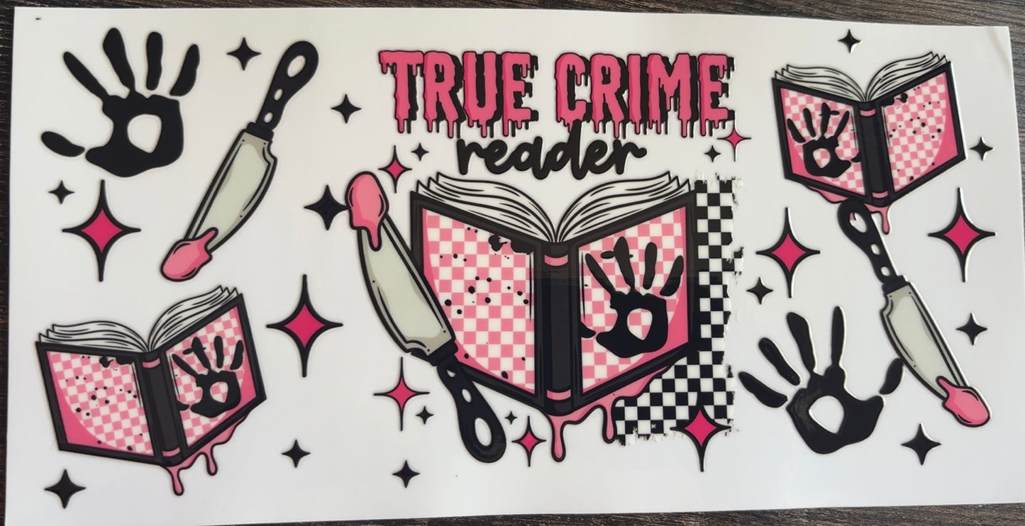 True crime reader wrap