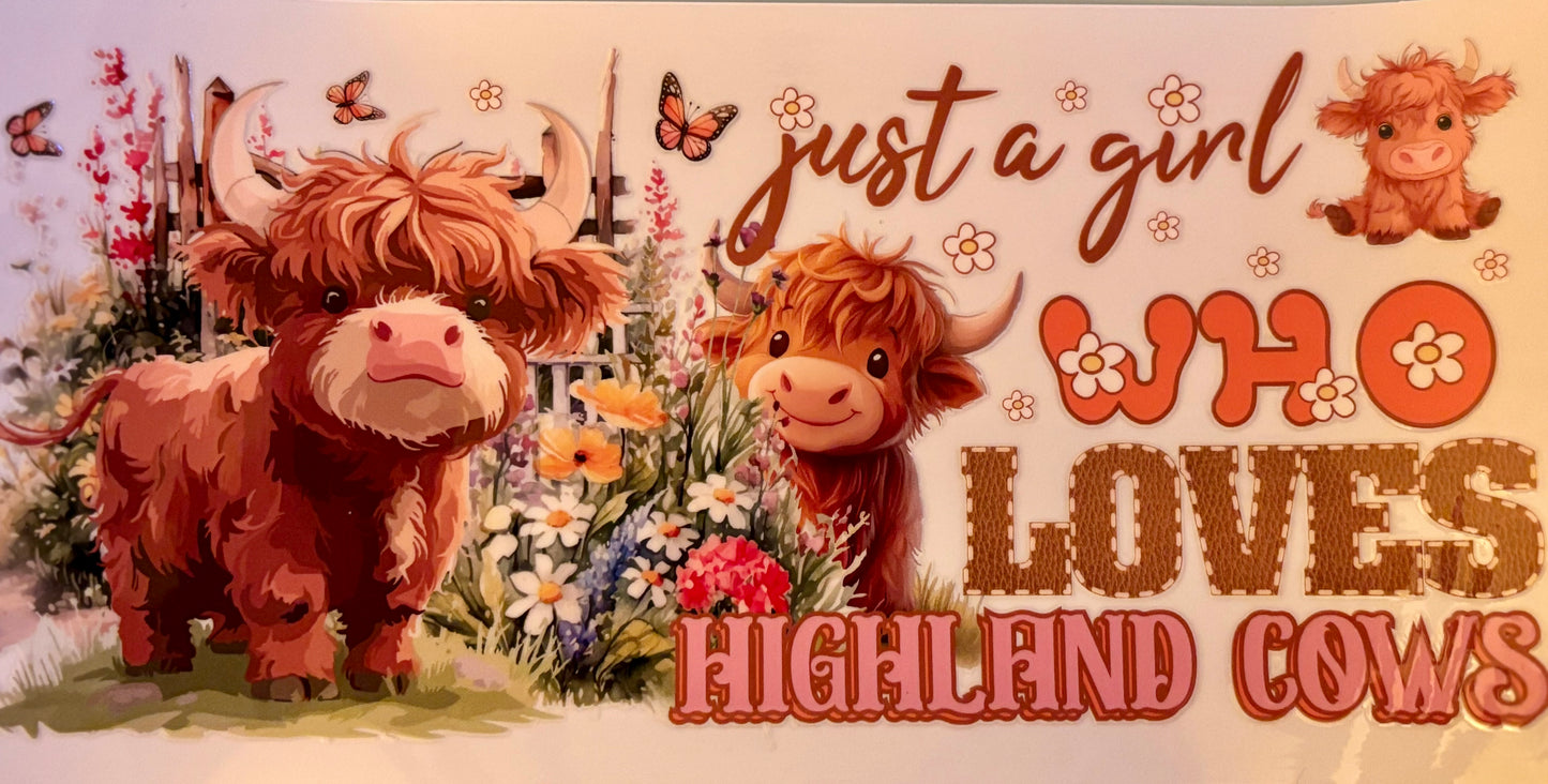 Just a girl who loves highlands wrap