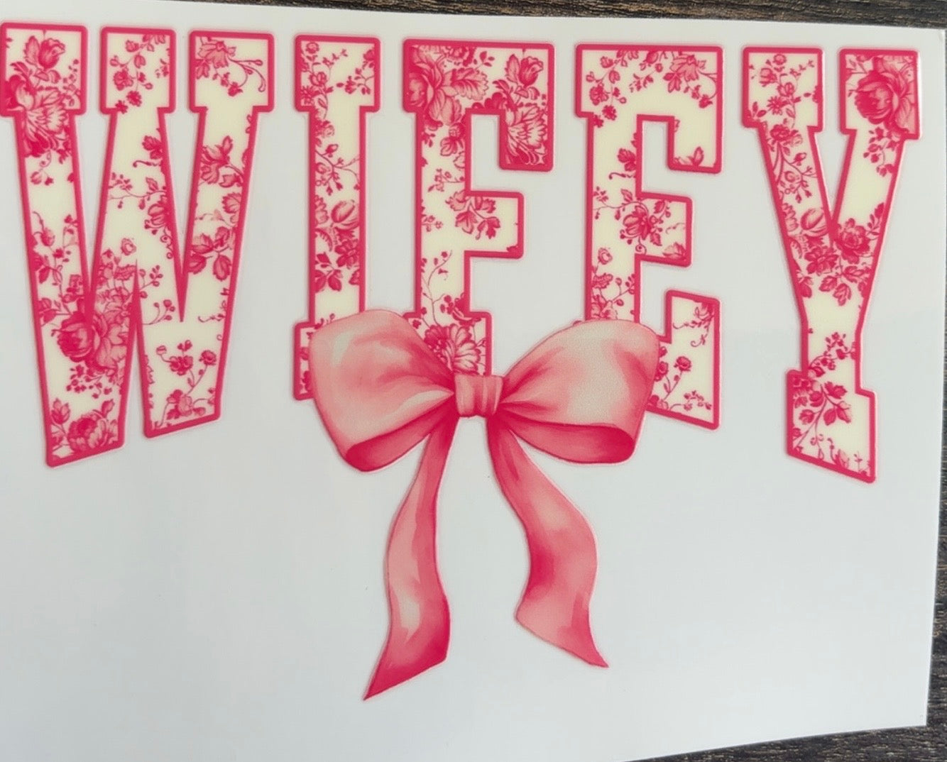 Wifey wrap