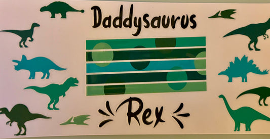 Rawr dad 24 oz wrap