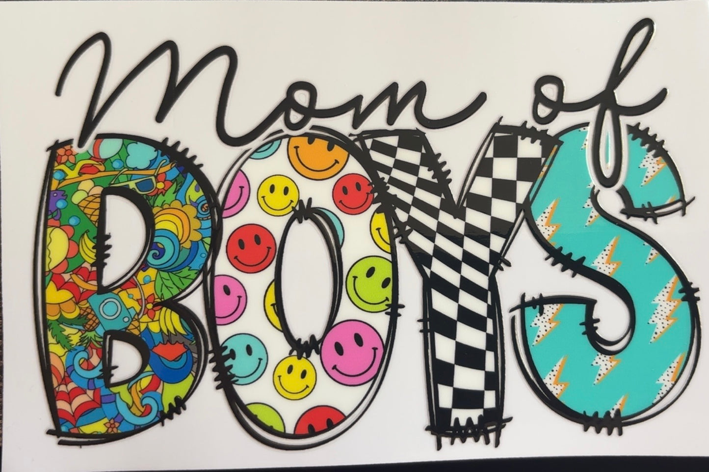 Mom of boys wrap