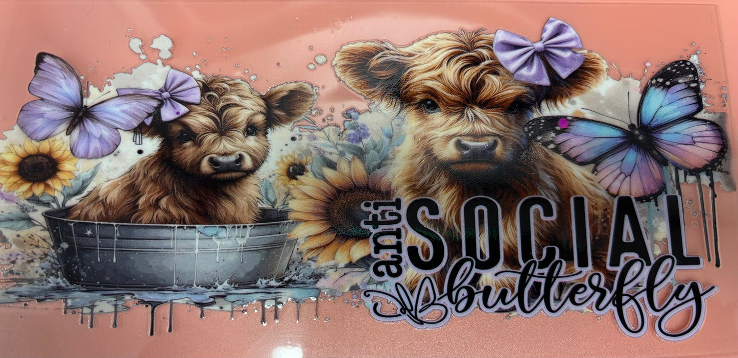 Highland cow anti wrap