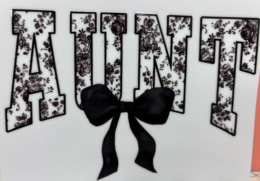Aunt decal