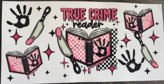 True crime reader wrap