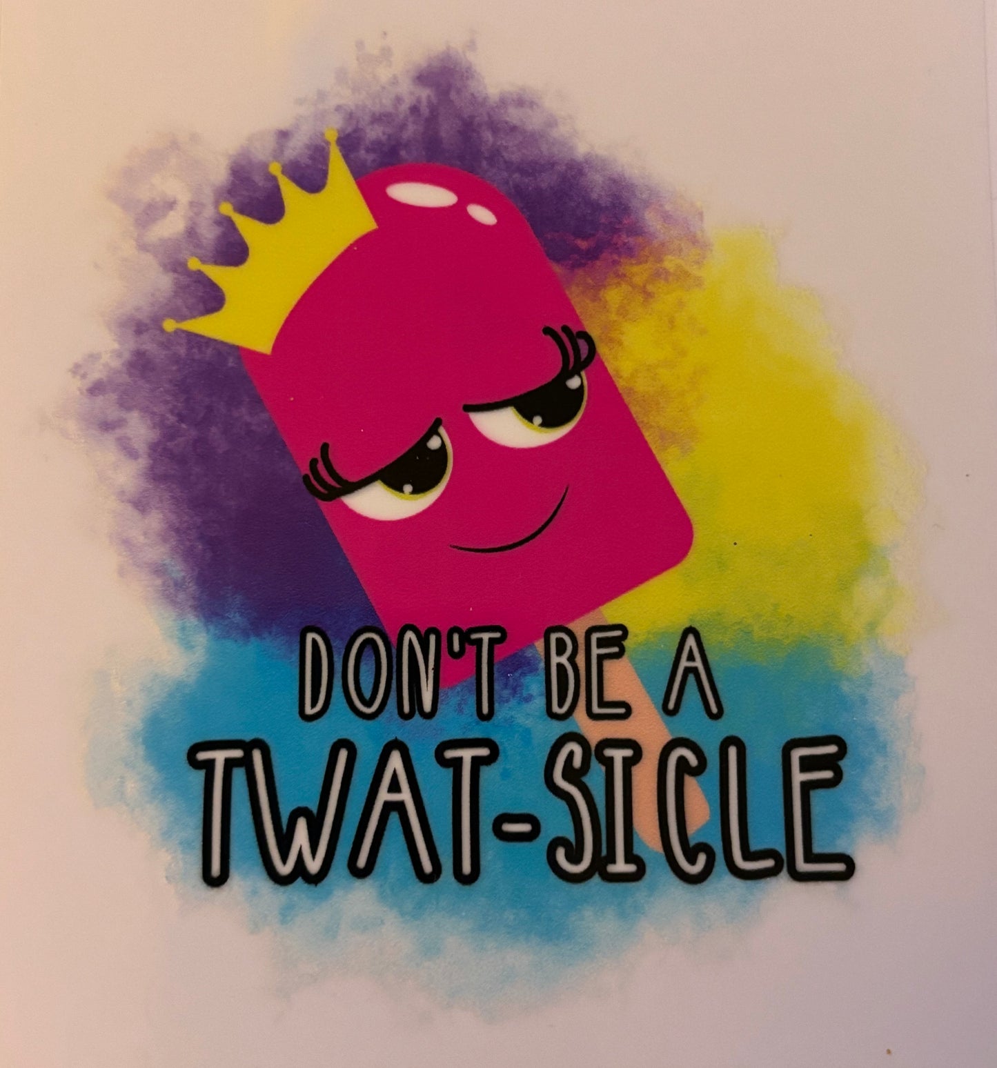 Popsicle decal