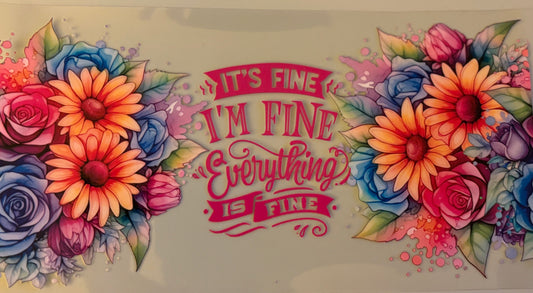 Everything is fine wrap