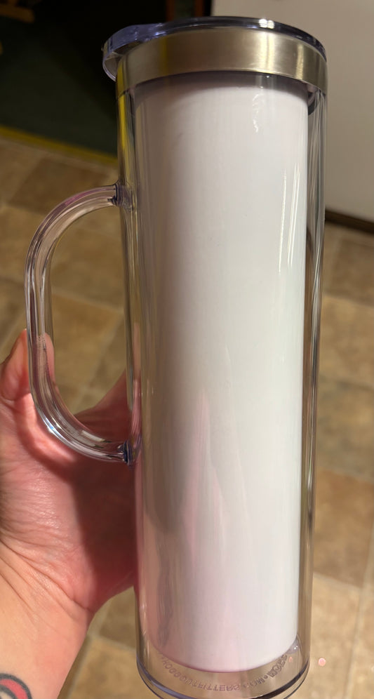 20 OZ Stainless steel with handle