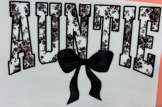 Auntie decal