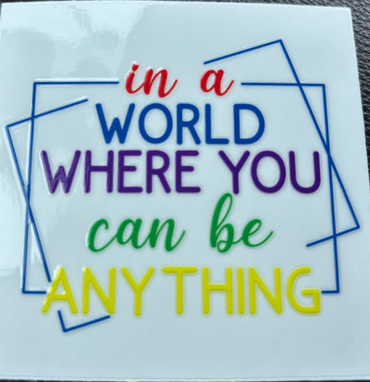 Ina world decal
