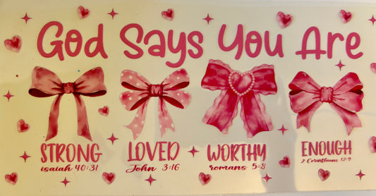 God says wrap