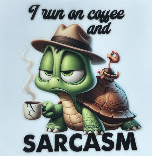 Sarcasm decal