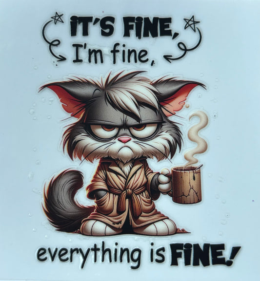 Fine, fine, fine decal