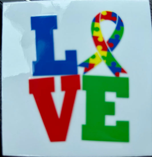 Love decal
